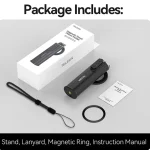 Remote Control Travel Photo Cell Phone Holder Desktop Fixed Lazy Magnetic Holder, P1-HSS-02 Magnet Version - Image 17