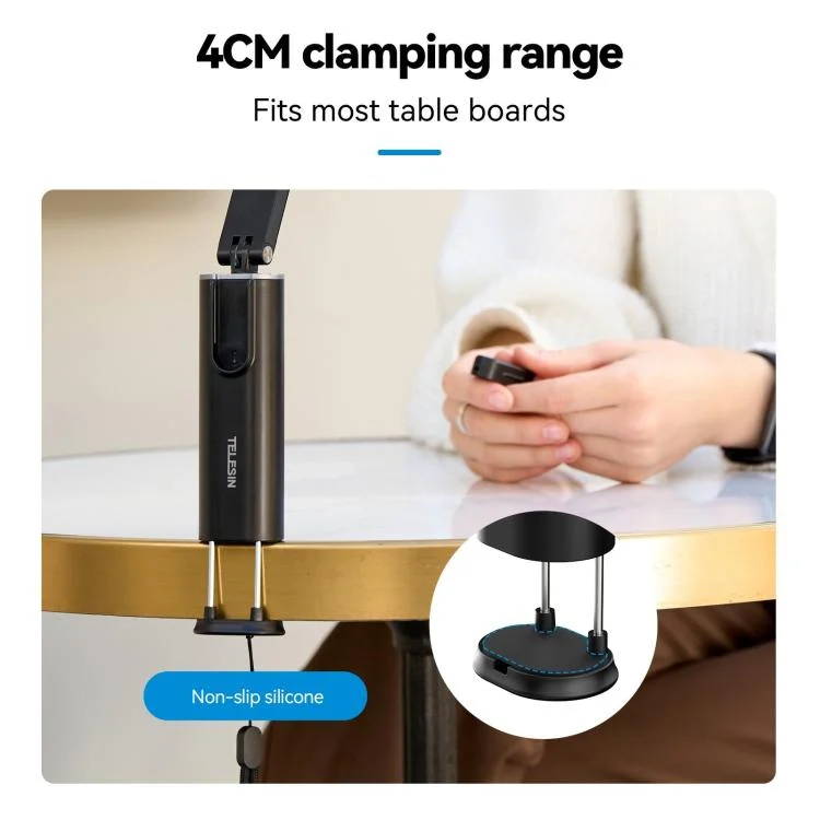 TBD06057297_B5.webp Remote Control Travel Photo Cell Phone Holder Desktop Fixed Lazy Magnetic Holder, P1-HSS-02 Magnet Version - Image 6