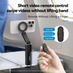 Remote Control Travel Photo Cell Phone Holder Desktop Fixed Lazy Magnetic Holder, P1-HSS-02 Magnet Version - Image 9