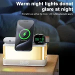 R8 Cell Phone Earphone Watch 3 In 1 Multi-Function Wireless Magnetic Charger, R8 - Image 8