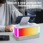 R8 Cell Phone Earphone Watch 3 In 1 Multi-Function Wireless Magnetic Charger, R8 - Image 10