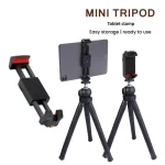 4th Generation Tablet Smartphone Clip Universal Tripod Mount Adapter With Cold Shoe - Image 2