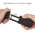 4th Generation Tablet Smartphone Clip Universal Tripod Mount Adapter With Cold Shoe - Image 4