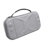 For Nintendo Switch 2 Game Console Storage Bag EVA Fabric Handbag, X-Pattern Gray, X-Pattern Black