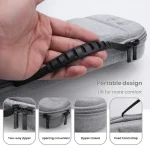 For Nintendo Switch 2 Game Console Storage Bag EVA Fabric Handbag, X-Pattern Gray, X-Pattern Black - Image 5