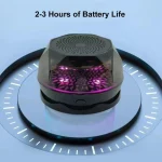 Mini Portable Wireless Magnetic RGB Atmosphere Light Bluetooth Speaker - Image 5