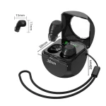 Smart ENC Noise Reduction Mini Bluetooth Earphones With Charging Compartment - Image 3