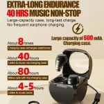 Smart ENC Noise Reduction Mini Bluetooth Earphones With Charging Compartment - Image 6