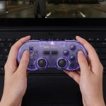 8BitDo SN30 Pro Retro Special Edition Translucent Wireless Bluetooth Multi-Platform Gamepad - Image 2