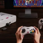 For Saturn 8BitDo Bluetooth Receiver Game Console PC Universal Wireless Joystick Adapter - Image 4