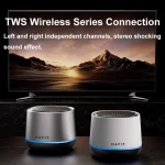 Havit M8 Mini TWS Wireless Bluetooth Speaker Home Subwoofer - Image 4