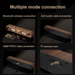 Havit M16 Retro HIFI Stereo Desktop Wireless Bluetooth Speaker - Image 7