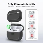 For AirPods Pro / Pro 2 AhaStyle JY17 Silicone Lock Protective Case - Image 4