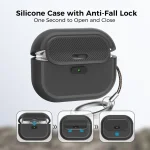 For AirPods Pro / Pro 2 AhaStyle JY17 Silicone Lock Protective Case - Image 5