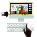 AJ-701 USB-A To USB-C / Type-C + Micro USB + 8 Pin 7-In-1 Universal Card Reader - Image 7