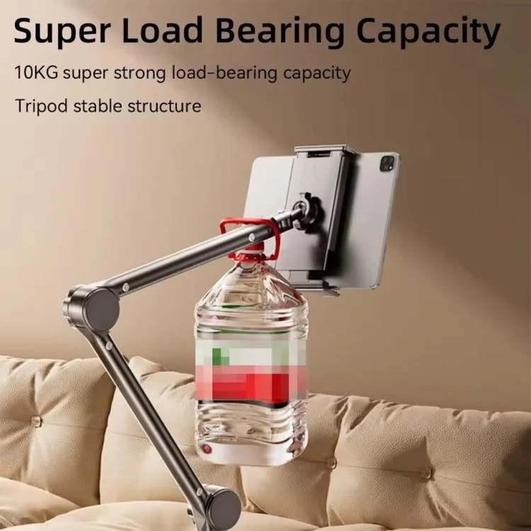 TBD06057894_B4.webp Cantilever Phone Tablet Desk Bedside Stand With Foldable Metal Arm For 4-10.2inch, 2-section, 3-section - Image 5