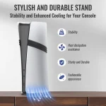 For PS5 / PS5 Slim / PS5 Pro Game Console Desktop Vertical Stand Non-Slip Base - Image 4