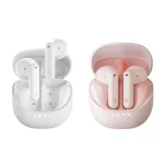 Havit E9 Semi-In-Ear ENC Noise Reduction Wireless Bluetooth Earphones, White-Standard Edition, White-Flagship Edition, Pink-Standard Edition, Pink-Flagship Edition - Image 2