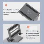 Blueendless 4K/60Hz Multifunctional Docking Station Tablet Holder, 10-in-1, 10-in-1 Rotating, 10-in-1 Ethernet Port, 10-in-1 Ethernet Port Rotating - Image 5