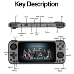 CB408 4.7-inch Touch Screen Handheld Game Console Supports WiFi Android 11 +Linux System, 64G, 128G - Image 10