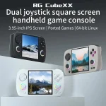 ANBERNIC RG CubeXX 3.95-Inch IPS Screen Handheld Game Console Supports WiFi Bluetooth, Linux 64-Bit, 32G+64G, 32G+128G, 32G+256G - Image 2