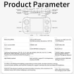 ANBERNIC RG CubeXX 3.95-Inch IPS Screen Handheld Game Console Supports WiFi Bluetooth, Linux 64-Bit, 32G+64G, 32G+128G, 32G+256G - Image 11