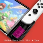 For Switch OLED Console TPU Protective Cover Integrated Shell With 2 Game Card Slots - Image 7