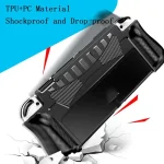 For Switch OLED Console TPU Protective Cover Integrated Shell With 2 Game Card Slots - Image 9