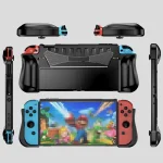 For Switch OLED Console TPU Protective Cover Integrated Shell With 2 Game Card Slots - Image 10