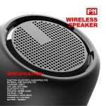 TWS Bluetooth Speaker IPX4 Waterproof Rechargeable Portable Mini Subwoofer Music Player - Image 7
