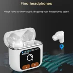 1.9 Inch TFT Full-Color Touchscreen Wireless 5.4 Earbuds ANC+ENC Noise Reduction In-Ear Sports Earphones - Image 9