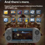 4.5-inch IPS Screen 64G Handheld Game Console Built-in 20000 Games, SF3000, SF3000 with 2 Handles - Image 9