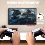 M10 Pro 4K TV Game Player 3D HD Retro Video Game Console, 64G With Wired Controller, 128G With Wired Controller, 256G With Wired Controller, 64G With Charged Controller, 128G With Charged Controlle... - Image 3