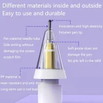 For Apple Pencil 2 / 1 Elastic Tip Soft Probe Silent Replacement Nib, 4B White, 4B Transparent, 2B White, 2B Transparent, HB White, HB Transparent - Image 4