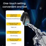 Bluetooth Earpiece Single Ear Clip-On Non-Intrusive Design Sports Headphones for Running - Image 11