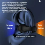 Bluetooth Earpiece Single Ear Clip-On Non-Intrusive Design Sports Headphones for Running - Image 4