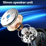 Bluetooth Earpiece Single Ear Clip-On Non-Intrusive Design Sports Headphones for Running - Image 6