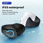 Bluetooth Earpiece Single Ear Clip-On Non-Intrusive Design Sports Headphones for Running - Image 10