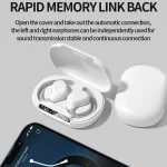 M200 Open-Ear Wireless Bluetooth Headphones Ear-Hook Earphone Waterproof Earpieces - Image 8