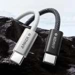 ANKER A8060 1.5m 240W PD Fast Charging Dual Type-C Charging Cable Braided Data Cable - Image 2