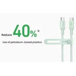 ANKER 240W Dual Type-C Port Eco-Fast Charging Data Cable, Black 0.9m, Black 1.8m, White 1.8m - Image 3