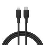ANKER 310 Fast Charging PD Cable PVC Material Type-C to 8 Pin Fast Charging Cable, Black 0.9m, White 0.9m, Black 1.8m, White 1.8m