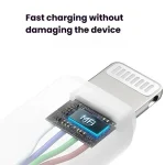 ANKER 310 Fast Charging PD Cable PVC Material Type-C to 8 Pin Fast Charging Cable, Black 0.9m, White 0.9m, Black 1.8m, White 1.8m - Image 4