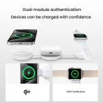 ANKER B25M8 3 In 1 15W Magnetic Wireless Charger For  iPhone, iWatch, AirPods - Image 8