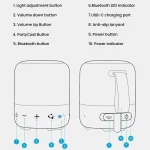 ANKER A3136 Soundcore Glow Mini Neon Subwoofer Wireless Bluetooth Small Speaker, A3136 - Image 11