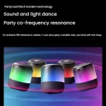 ANKER A3136 Soundcore Glow Mini Neon Subwoofer Wireless Bluetooth Small Speaker, A3136 - Image 4