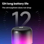 ANKER A3136 Soundcore Glow Mini Neon Subwoofer Wireless Bluetooth Small Speaker, A3136 - Image 7