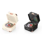 AVWOO A17 Mini Colorful Light Retro Gramophone Bluetooth Speaker - Image 2