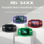 ANBERNIC RG 34XX Handheld Game Console Classic Retro Wireless WIFI Video Gaming Player, Standard 32G-Without Game, Standard + 64G, Standard + 128G, Standard + 256G - Image 3