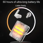 XG16 In-Ear Long-Life Couple Two-In-One Bluetooth Wireless Earphones Two Pairs Of Earphones - Image 8